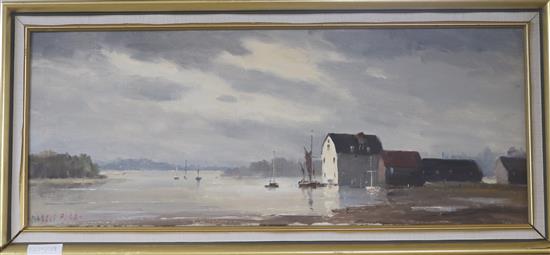 Marcus Ford (1914-1989) Woodbridge 1979 30 x 75cm